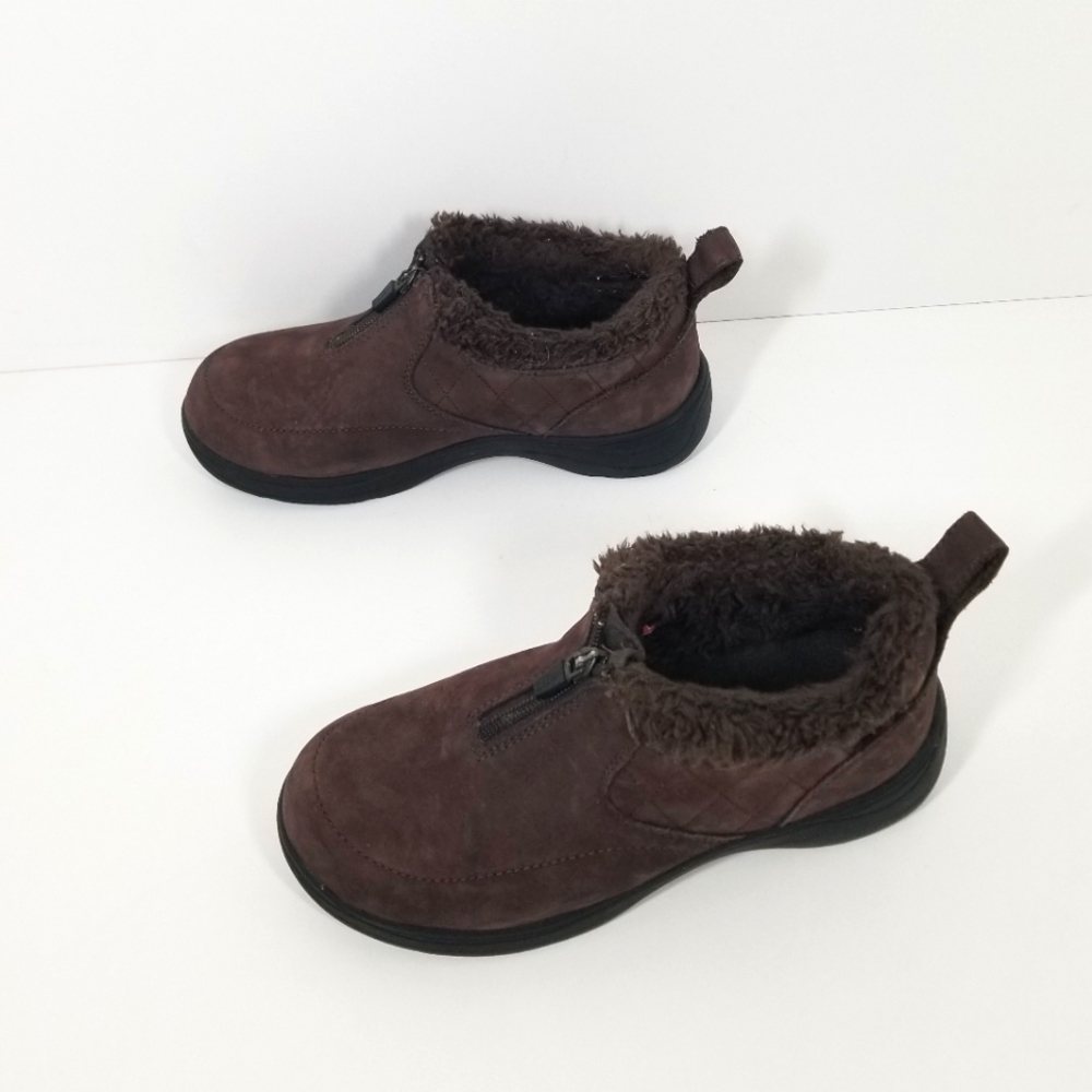 LL Bean Trek 2.5 Brown Suede Waterproof Primaloft Insulated Shoes Women Size 6M